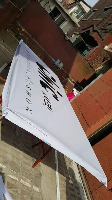 패션샵 간판 외부 천갈이 시공